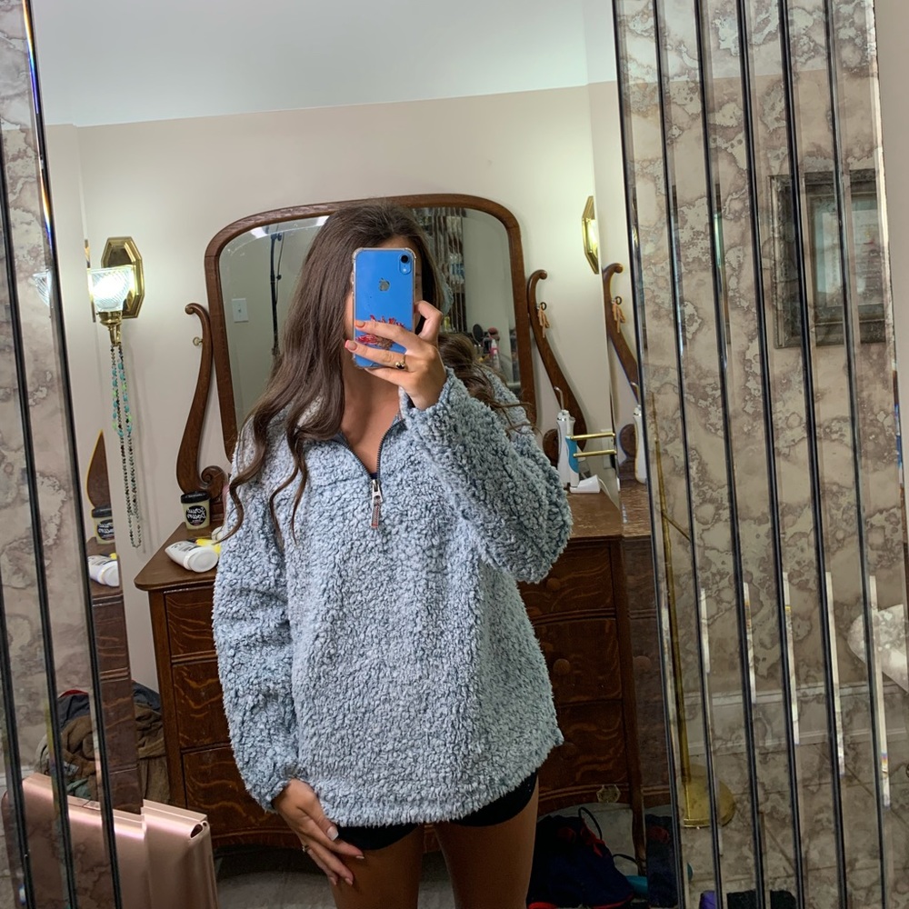 VERRY SOFT SHERPA ZIP-UP